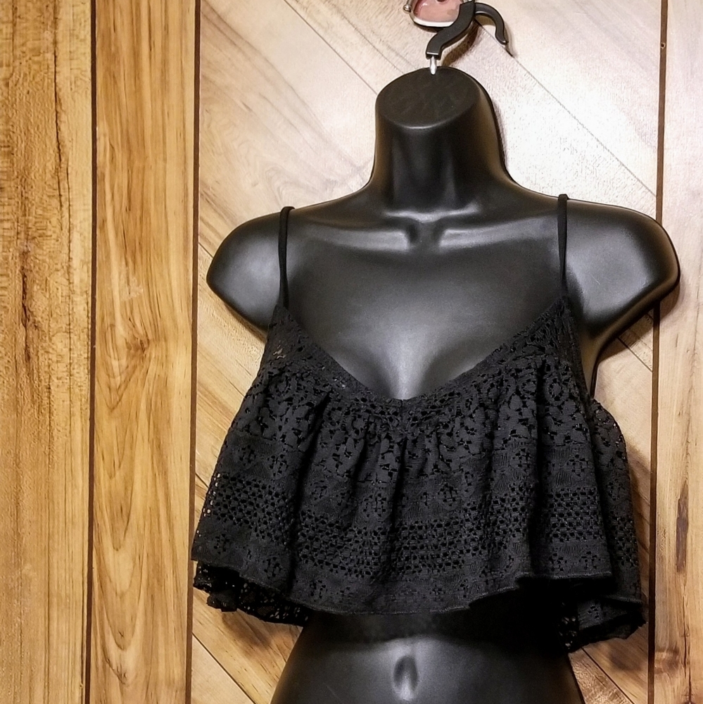 FREE PEOPLE Intimately Flounce Crochet Top Bra - Picture 6 of 6